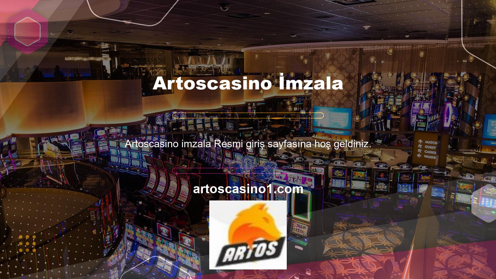 Paylaşım için Artoscasino giriş adresi güncellendi