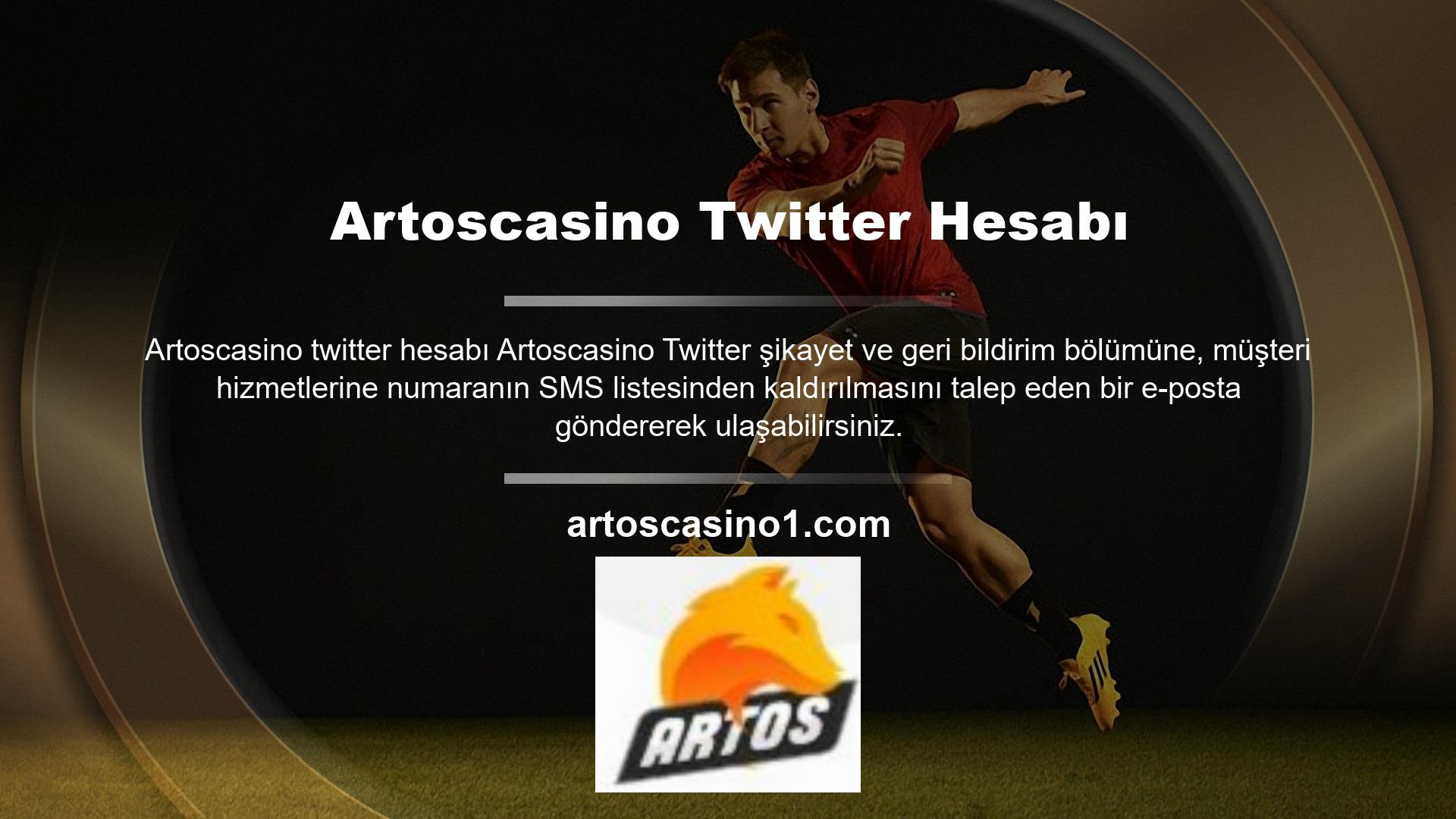 Artoscasino Twitter şikayetleri ve tweet'leri